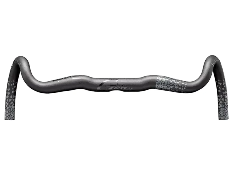 Deda Gera Gravel and Adventure Alloy Bar in Polish On Black