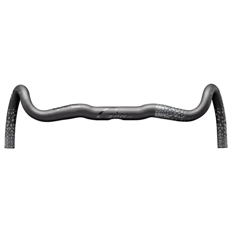 Balfes Bikes Deda Gera Gravel and Adventure Alloy Bar in Polish On Black | Free postage over £30, £10 off first order, price match & 0% finance.