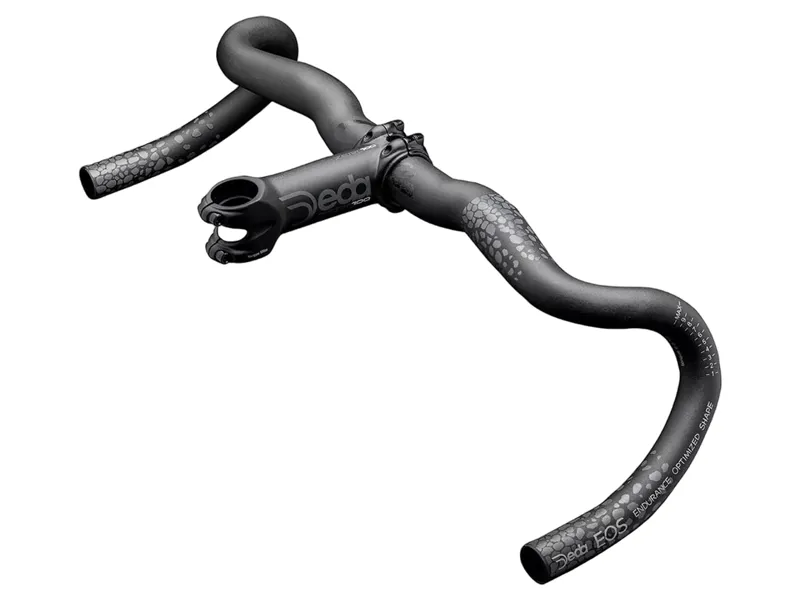 Deda Superzero Gravel Alloy Handlebars in Polish On Black-2