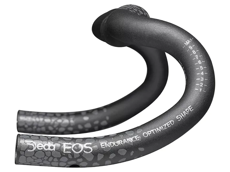 Deda Superzero Gravel Alloy Handlebars in Polish On Black-1