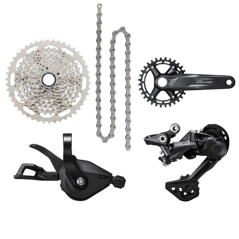 Shimano Deore 5100 1x11 Drivetrain in Black
