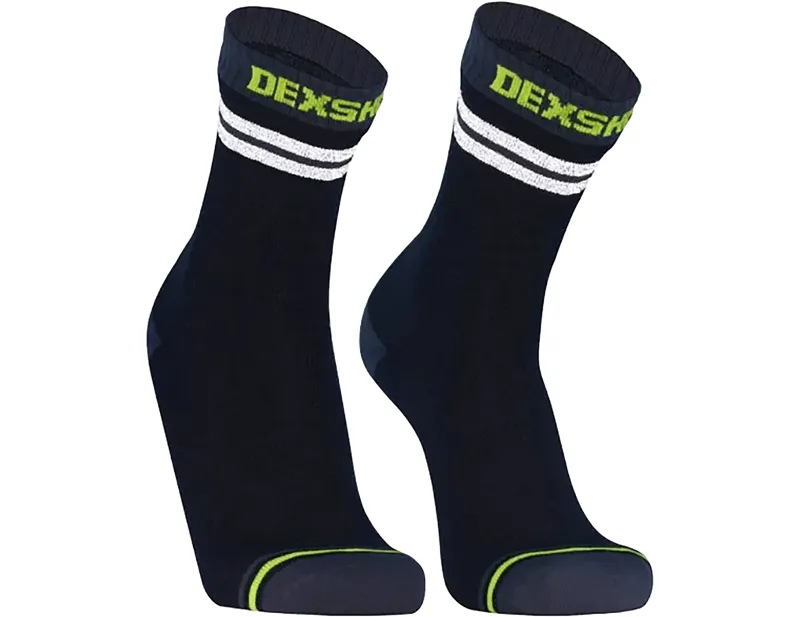 Balfes Bikes Dexshell - Pro Visibility Socks in Black/Grey | Free postage over £30, £10 off first order, price match & 0% finance.