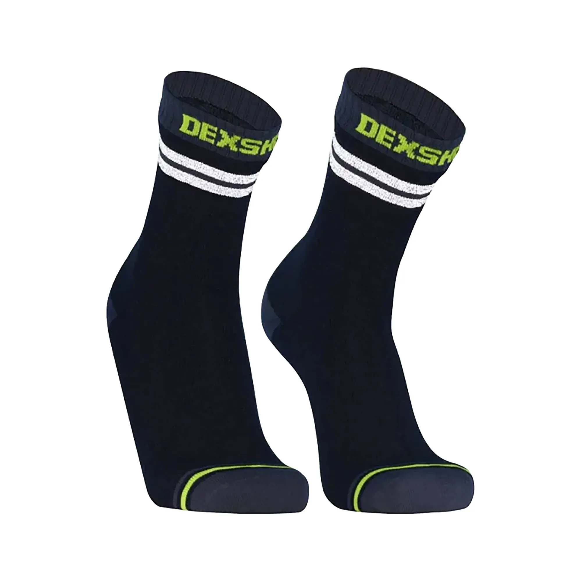 Dexshell Logo Dexshell - Pro Visibility Socks in Black/Grey