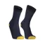 Dexshell - Ultra Thin Crew Socks in Navy/Lime Yellow