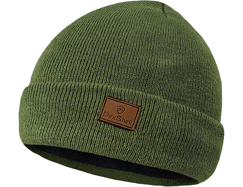 DexShell Waterproof Watch Beanie 2.0 in Pea Green