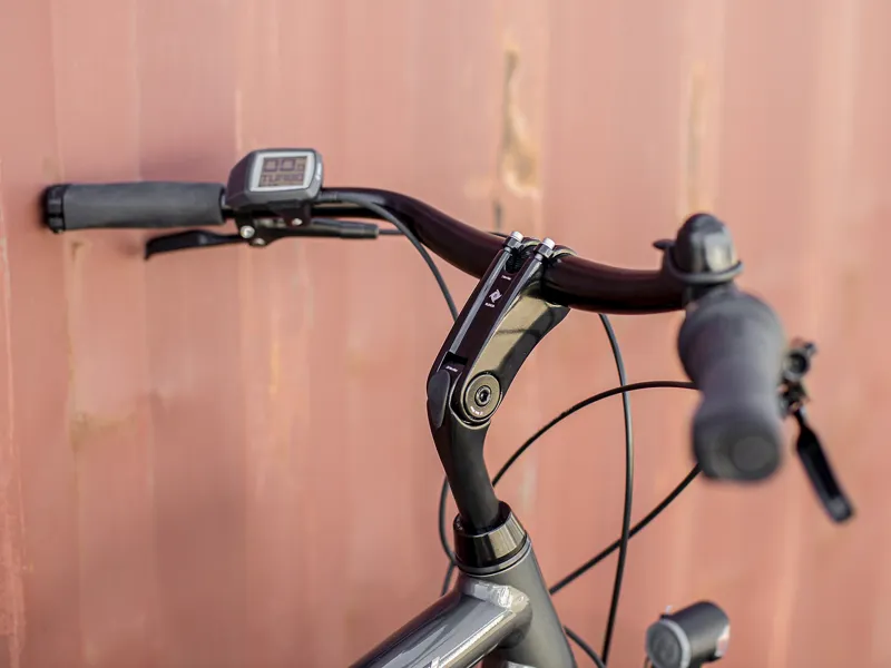 Trek District+ 1 400wh Electric Hybrid Bike 2024 in Grey-6