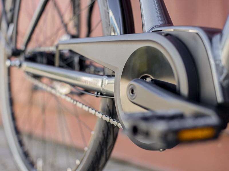 Trek District+ 1 500wh Electric Hybrid Bike 2024 in Grey-5