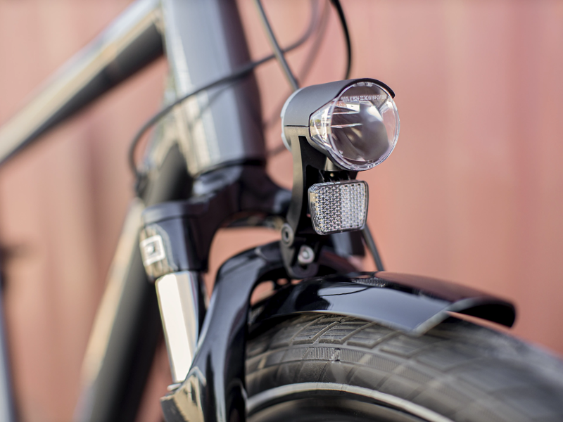 Trek District+ 1 500wh Electric Hybrid Bike 2024 in Grey-4