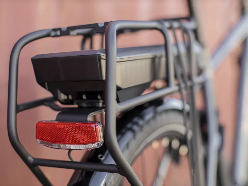 Trek District+ 1 400wh Electric Hybrid Bike 2024 in Grey-2