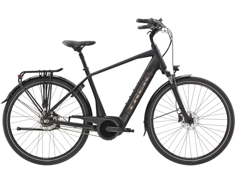 Trek District+ 6 Electric Hybrid Bike 2022 in Black