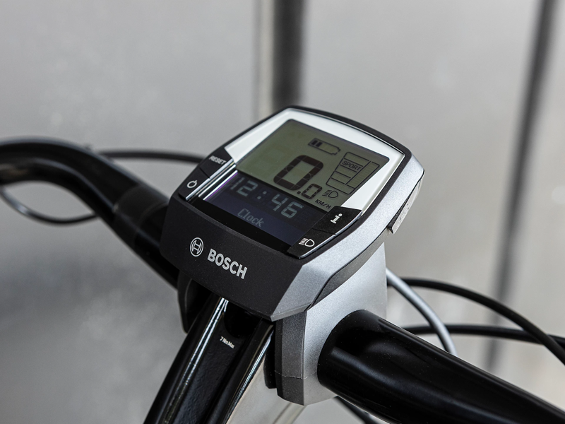 Trek District+ 8 Lowstep Electric Hybrid Bike 2022 in Quicksilver-8