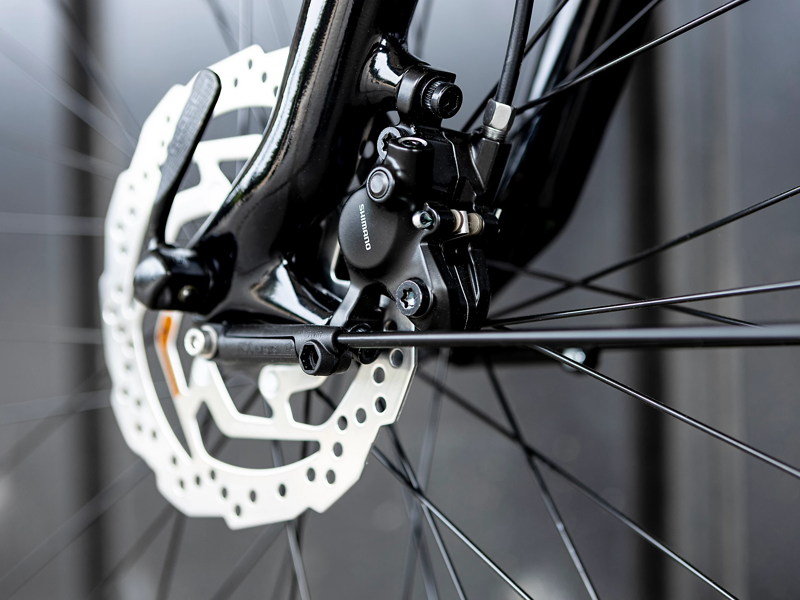 Trek District+ 8 Lowstep Electric Hybrid Bike 2022 in Quicksilver-4