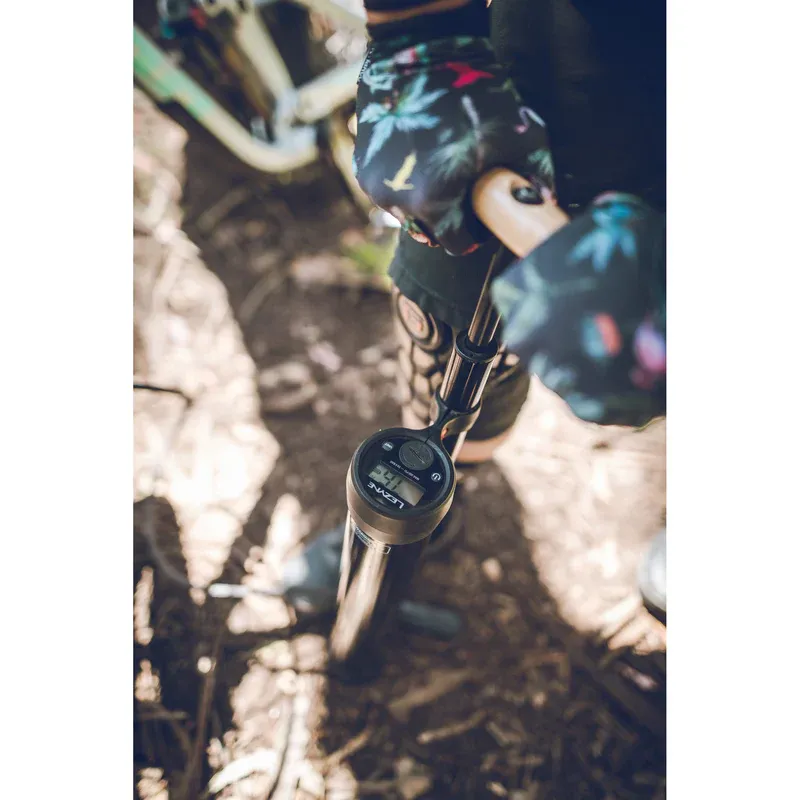 Lezyne Digital Pressure Over Drive Pump in Black-4