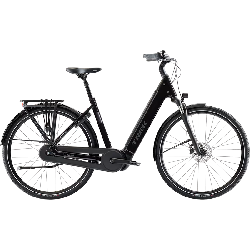 Balfes Bikes Trek District+ 3 N7 Lowstep 360Wh Electric Hybrid Bike 2027 in Dark Star | Free postage over £30, £10 off first order, price match & 0% finance.
