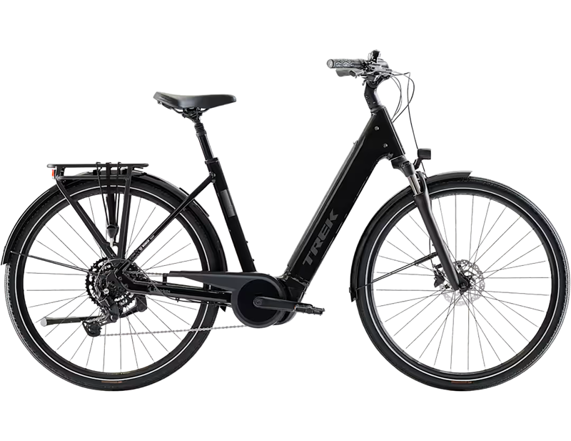 Trek District+ 3 R9 360Wh Electric Hybrid Bike 2027 in Dark Star
