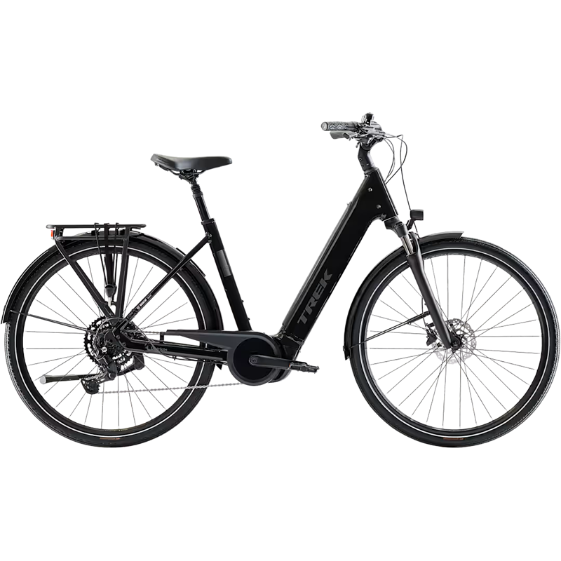 Balfes Bikes Trek District+ 3 R9 360Wh Electric Hybrid Bike 2027 in Dark Star | Free postage over £30, £10 off first order, price match & 0% finance.