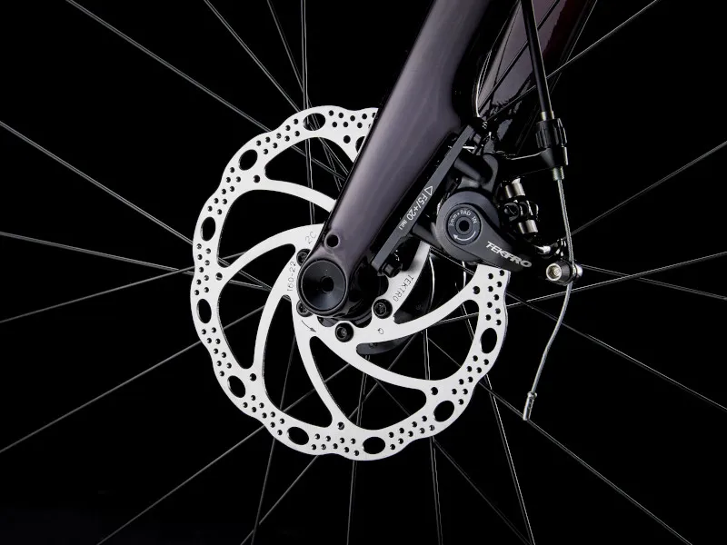 Trek Domane AL 2 Gen 4 Road Bike 2026 in Crimson to Dark Carmine Fade-5