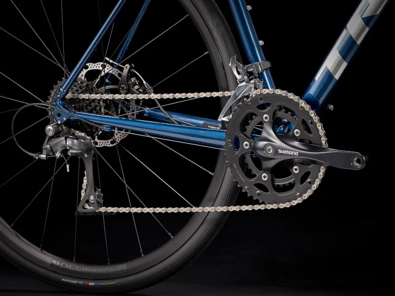 Trek Domane AL 2 Disc Road Bike 2022 in Mulsanne Blue-2