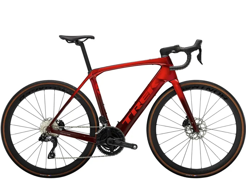Trek Domane+ SLR 6 Electric Carbon Road Bike 2023 in Carbon Red Smoke