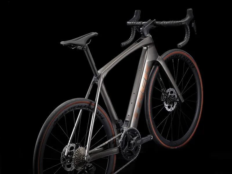 Trek Domane+ SLR 6 Electric Carbon Road Bike 2023 in Mercury-1