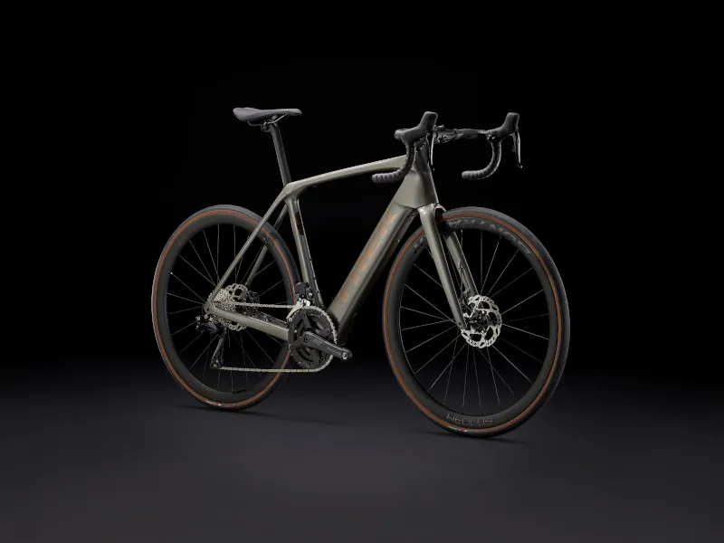 Trek Domane+ SLR 6 Electric Carbon Road Bike 2023 in Mercury-10