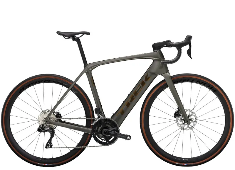 Trek Domane+ SLR 6 Electric Carbon Road Bike 2023 in Mercury-11