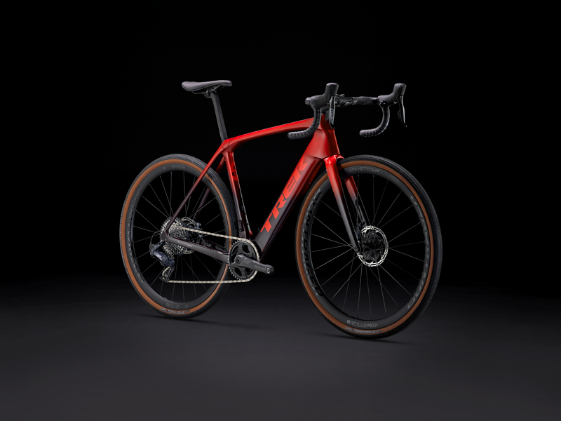 Trek Domane+ SLR 7 Etap Electric Carbon Road Bike 2023 in Carbon Red Smoke-1