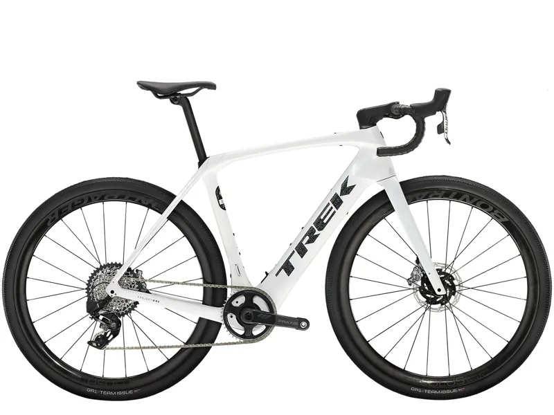 Trek Domane+ SLR 9 eTap Electric Carbon Road Bike 2024 in White