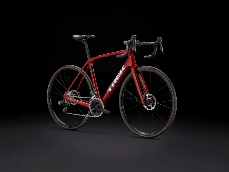 Trek Domane SL 6 eTap Gen 4 Carbon Road Bike 2024 in Crimson-10