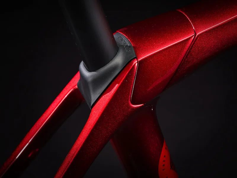 Trek Domane SLR 7 Gen 4 Carbon Road Bike 2025 in Red Carbon Smoke-5