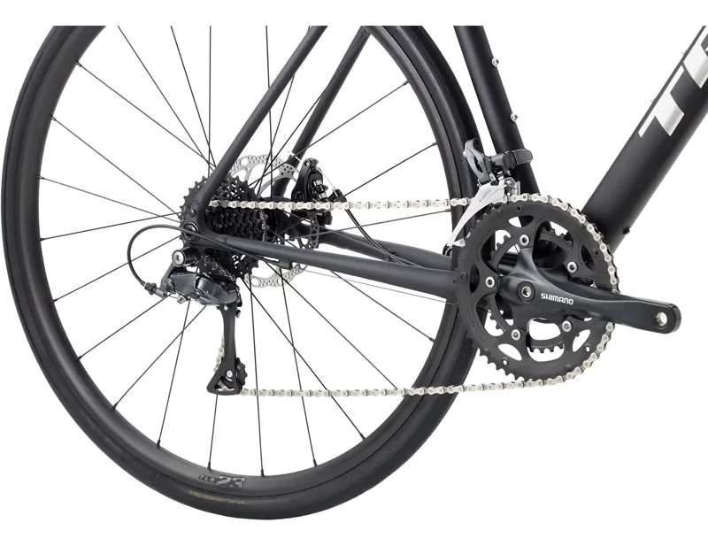 Trek Domane AL 2 Gen 4 Road Bike 2027 in Matte Dark Star Black-4