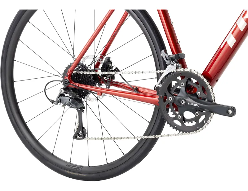 Trek Domane AL 2 Gen 4 Road Bike 2027 in Fury Red-4