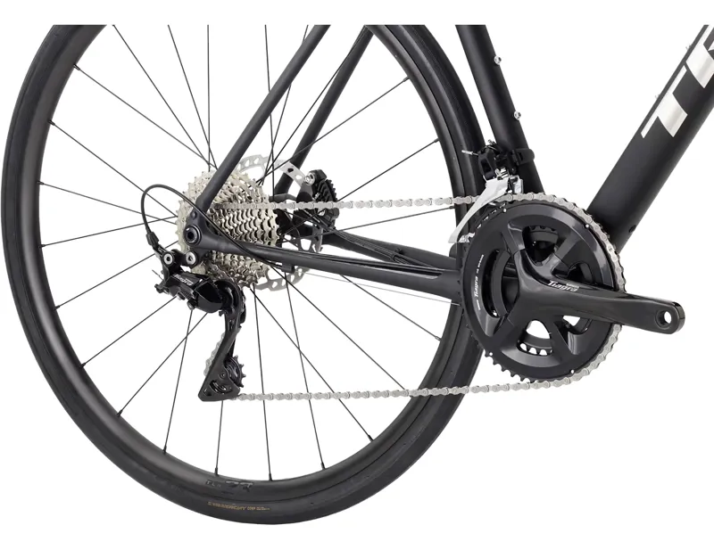 Trek Domane AL 4 Gen 4 Road bike 2027 in Matte Dark Star Black-4