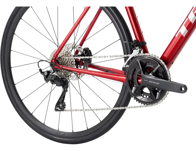 Trek Domane AL 5 Gen 4 Road bike 2027 in Fury Red-4