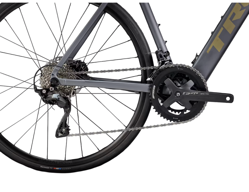 Trek Domane+ AL 5 Electric Road Bike 2025 in Lithium Grey-4