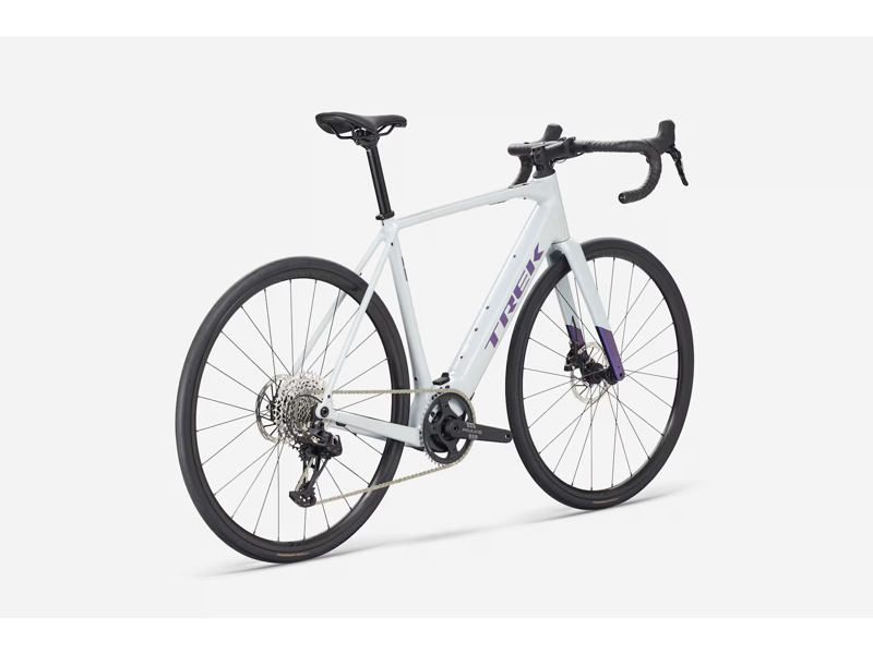 Trek Domane+ ALR 5 Electric Road Bike 2026 in Plasma Grey Pearl-1
