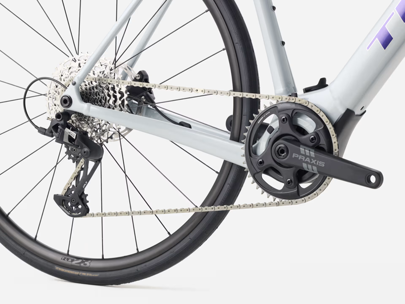 Trek Domane+ ALR 5 Electric Road Bike 2026 in Plasma Grey Pearl-4