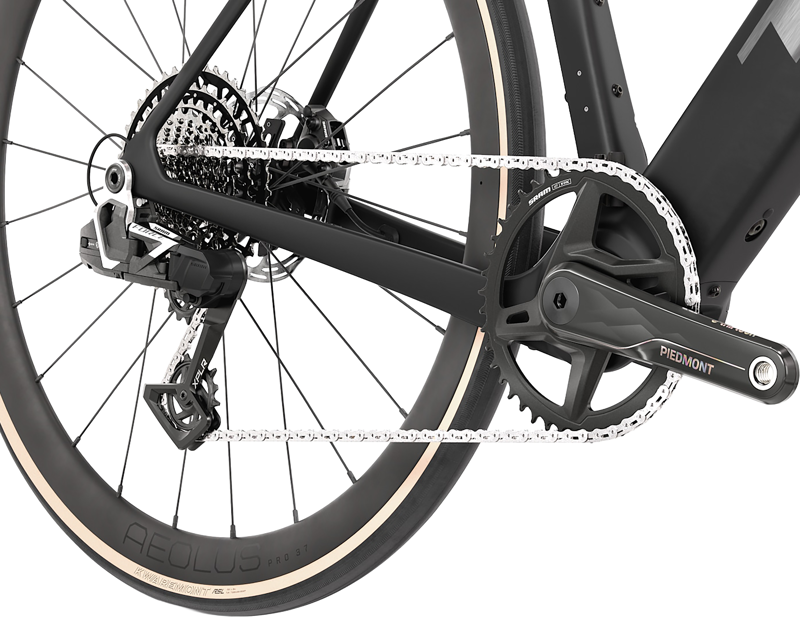 Trek Domane+ SL 7 AXS Electric Road Bike 2027 in Matte Deep Smoke-4