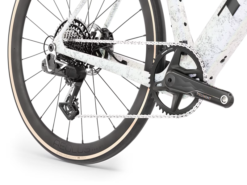 Trek Domane+ SL 7 AXS Electric Road Bike 2027 in Mother of Pearl Silver Marble-4