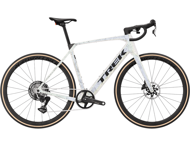 Trek Domane+ SL 7 AXS Electric Road Bike 2027 in Mother of Pearl Silver Marble