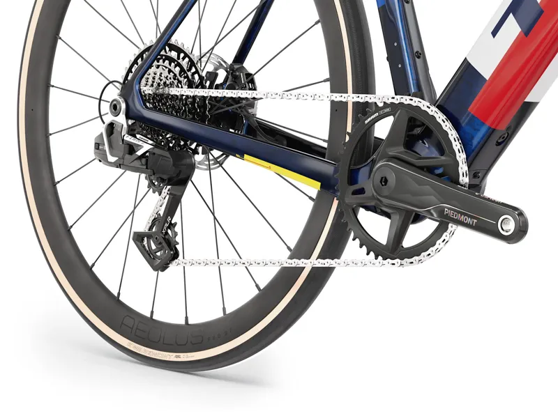 Trek Domane+ SL 7 AXS Electric Road Bike 2027 in Navy Smoke/Trek White-4