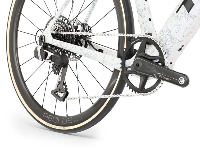 Trek Domane+ SL 9 AXS Electric Road Bike 2027 in Mother of Pearl Silver Marble-4