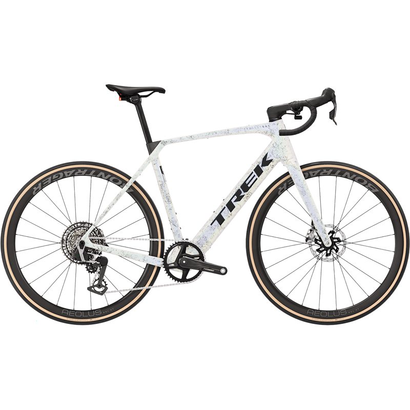 Balfes Bikes Trek Domane+ SL 9 AXS Electric Road Bike 2027 in Mother of Pearl Silver Marble | Free postage over £30, £10 off first order, price match & 0% finance.