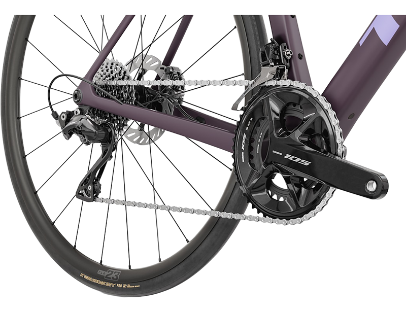 Trek Domane SL 5 Gen 5 Road Bike 2027 in Matte Nightshade-4