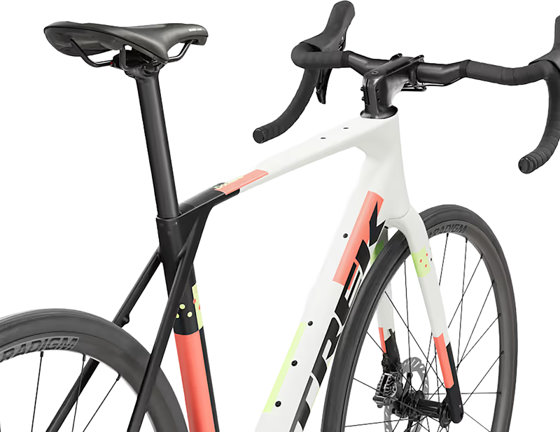 Trek Domane SL 5 Gen 5 Road Bike 2027 in Matte Era White Deep Smoke-3