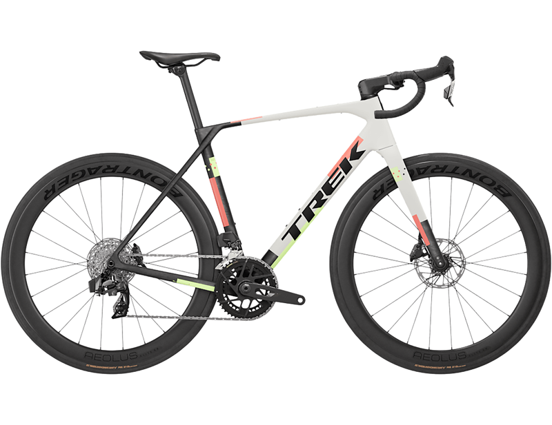 Trek Domane SL 6 AXS Gen 5 Carbon Road Bike 2027 in Matte Era White Deep Smoke