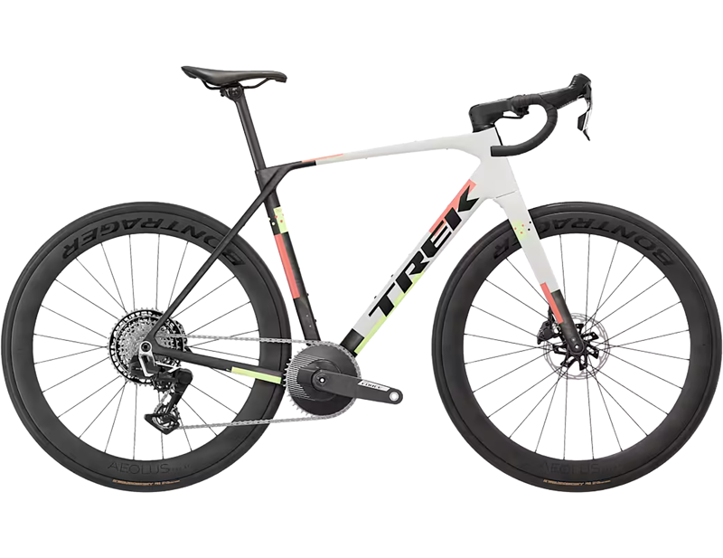 Trek Domane SL 7 AXS 1x Gen 5 Carbon Road Bike 2027 in Matte Era White/Deep Smoke