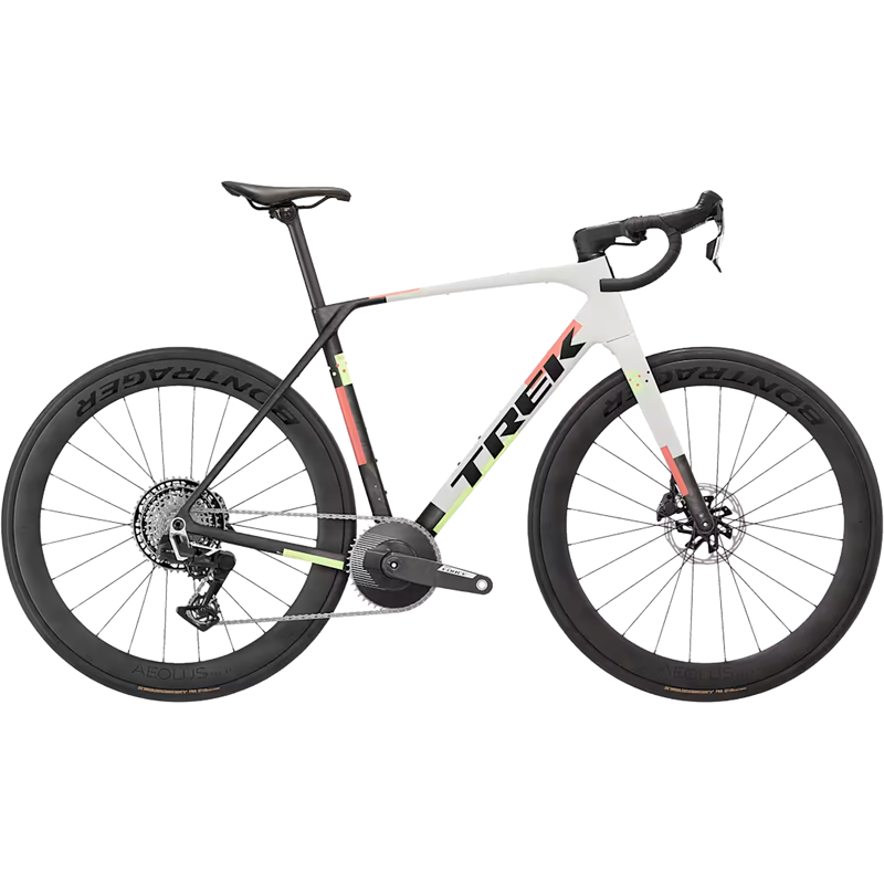 Balfes Bikes Trek Domane SL 7 AXS 1x Gen 5 Carbon Road Bike 2027 in Matte Era White/Deep Smoke | Free postage over £30, £10 off first order, price match & 0% finance.