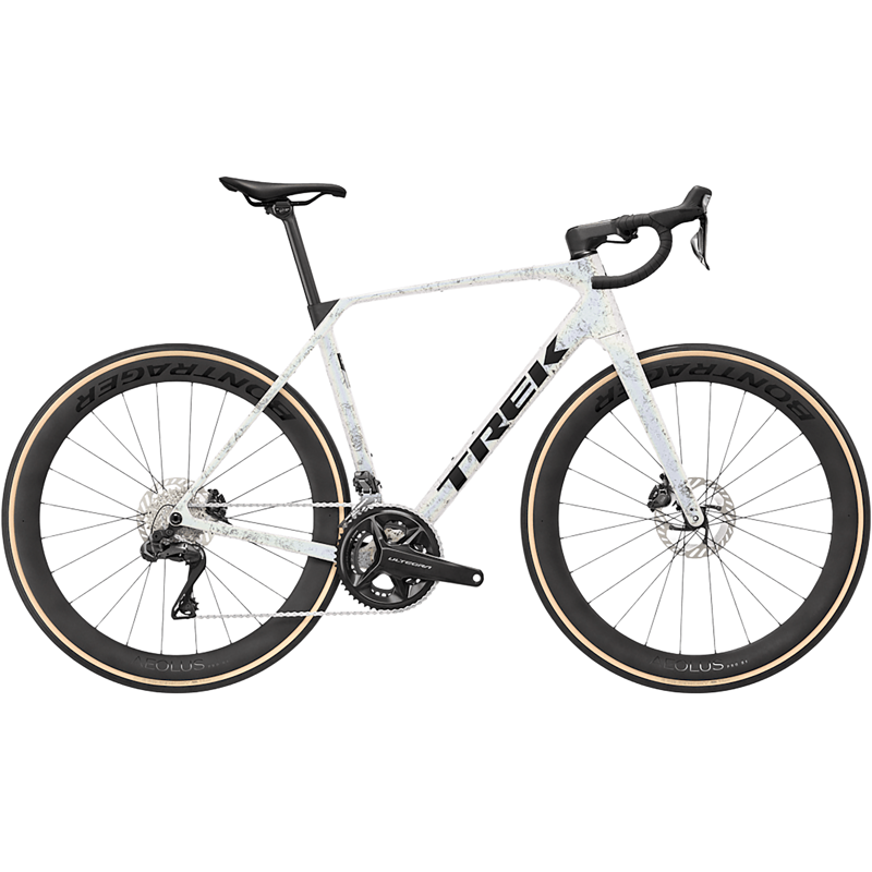 Balfes Bikes Trek Domane SLR 7 Gen 5 Di2 Carbon Road Bike 2027 in Mother of Pearl/Silver Marble | Free postage over £30, £10 off first order, price match & 0% finance.