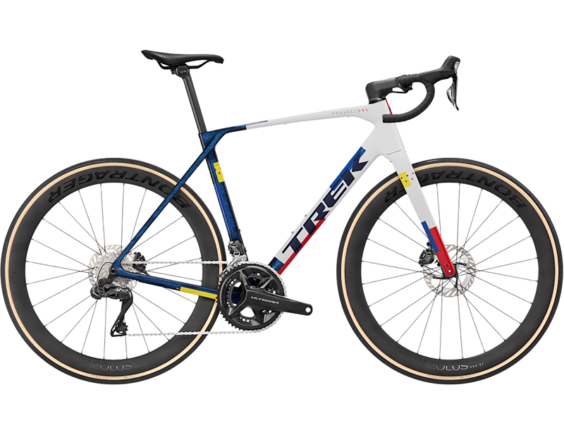 Trek Domane SLR 7 Gen 5 Di2 Carbon Road Bike 2027 in Navy Smoke/Trek White